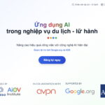 Ứng dụng AI trong nghiệp vụ du lịch lữ hành – nhà hàng – khách sạn