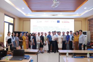 Chương trình đào tạo nâng cao năng lực ứng dụng AI cho lao động Việt Nam