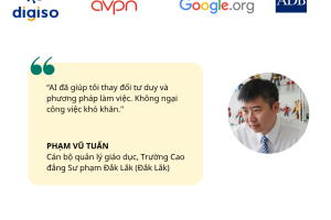 “Chúng tôi tin rằng kỹ năng AI sẽ trở thành một trong những năng lực quan trọng nhất của thế kỷ 21, đồng thời mở ra cơ hội thúc đẩy hợp tác và phát triển bền vững giữa các ngành và các quốc gia.”